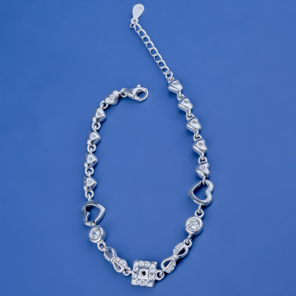 Heart  Shape Lucky  Small Infinity 925